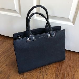 Michael Kors Black Leather Purse